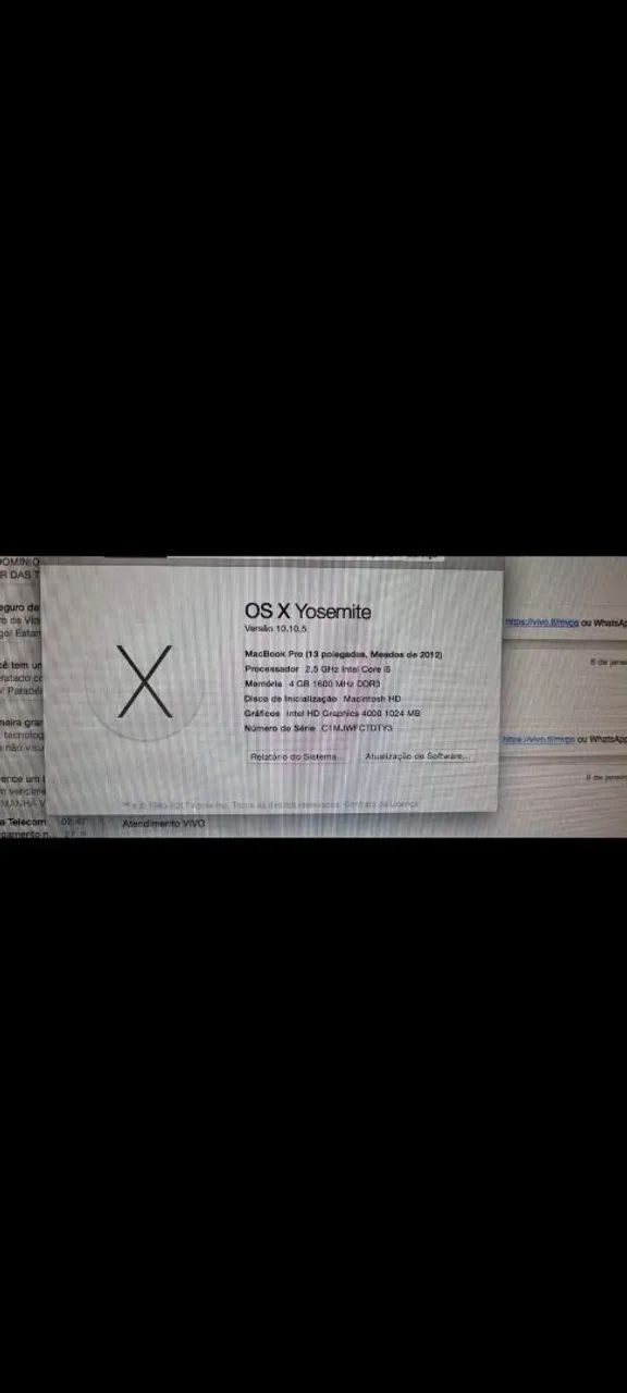 Vendo Macbook Pro / Seminário Novo