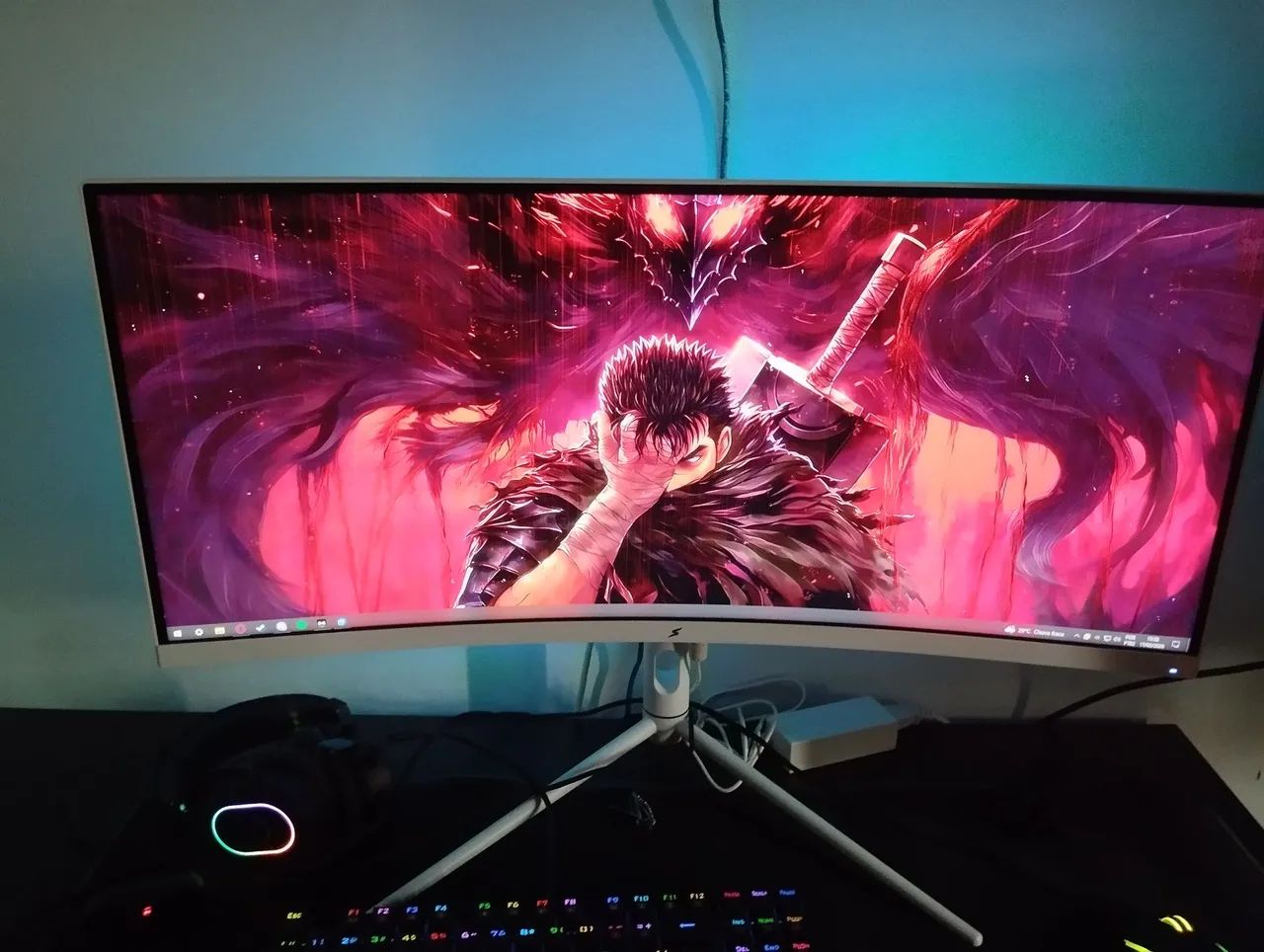 Monitor superframe elegance 30 polegadas, curvo 200hz, 1 ms - Foto 2