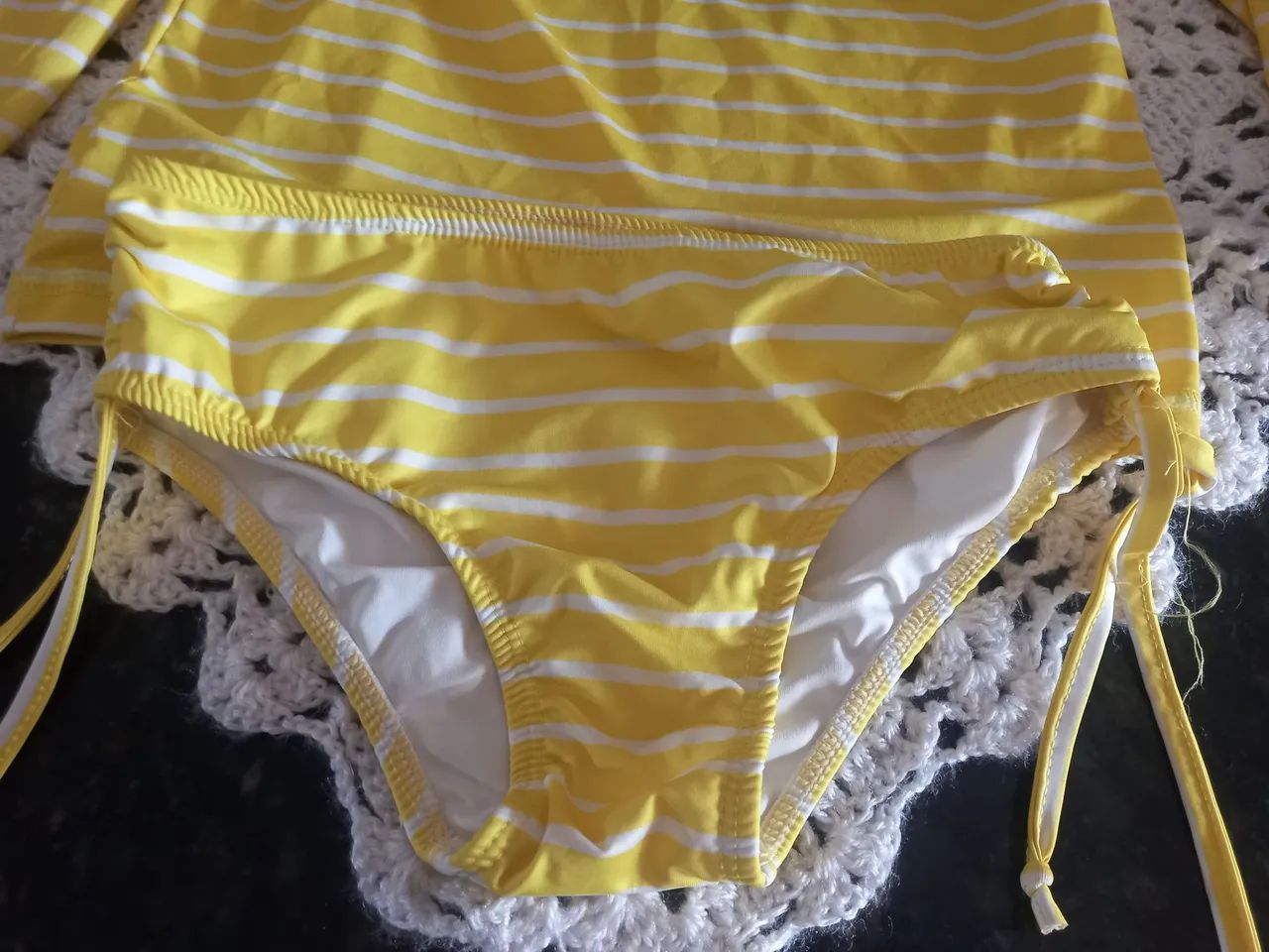Conjunto menina blusa e biquíni 12 anos - Foto 4