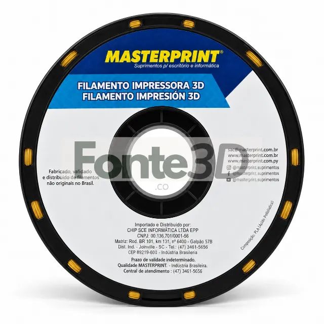 Filamento Petg Dourado - 1 Kg Masterprint - Foto 5