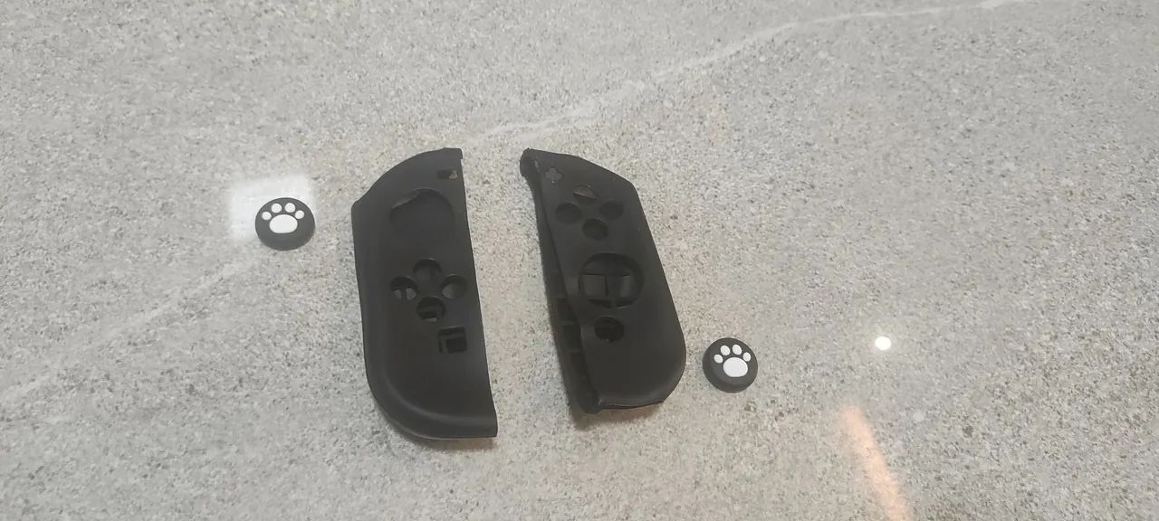 capa silicone Joy con e grips analógicos switch