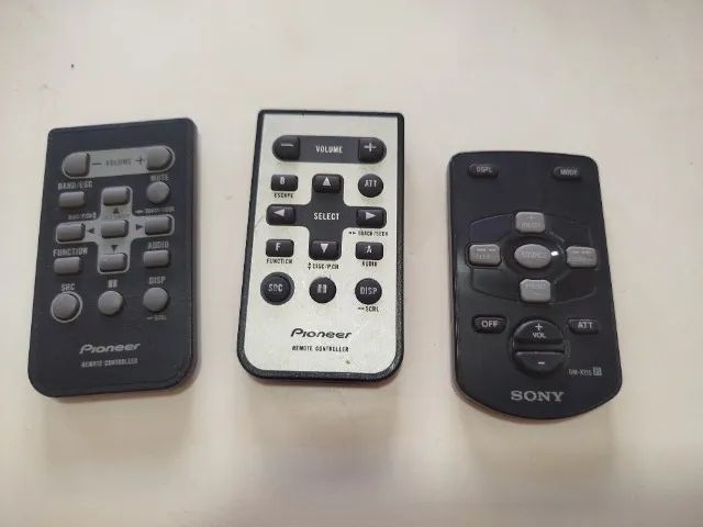 Controles de som antigos funcionando 