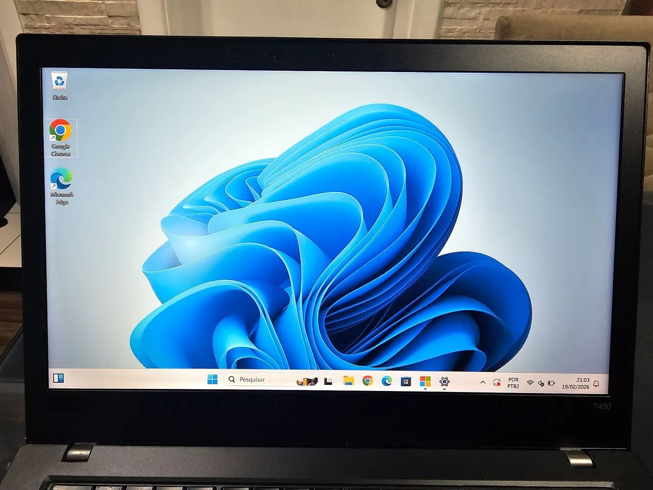 Lenovo ThinkPad T480 Core i5 vpro 8gb SSD 256gb Nvme FHD TOQUE NA TELA<br> - Foto 4