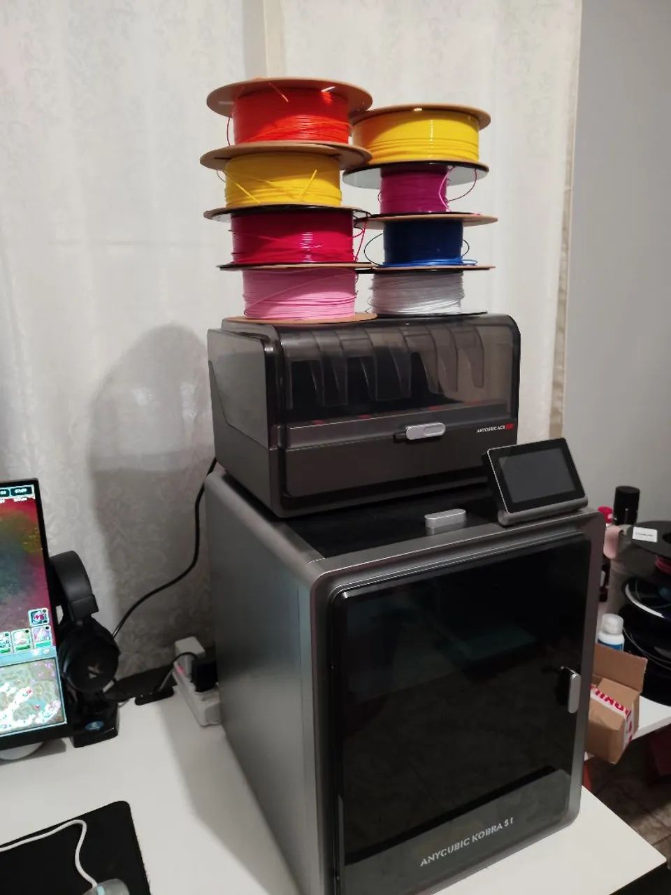 Impressora 3D kobra s1 combo - Foto 2