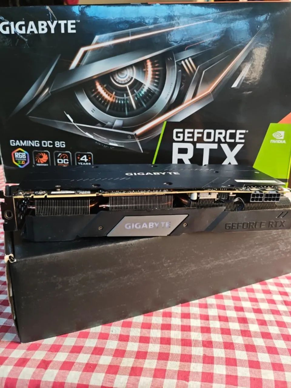 RTX 2080 SUPER Gigabyte Gaming OC 8GB - Foto 3