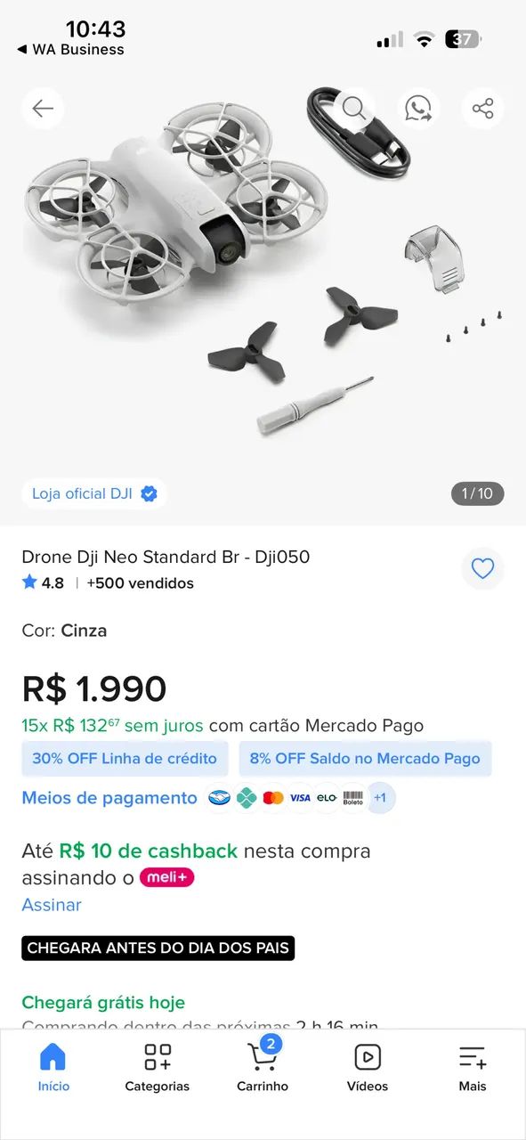 Drone DJI Neo - Foto 5