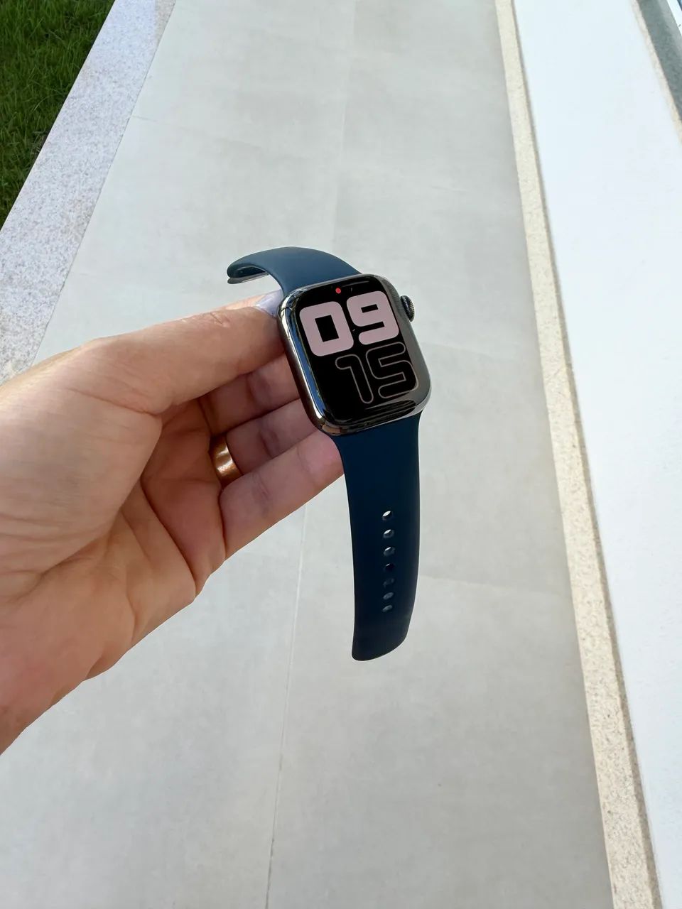 Apple Watch Séries 7 GPS + Celular  - Foto 4