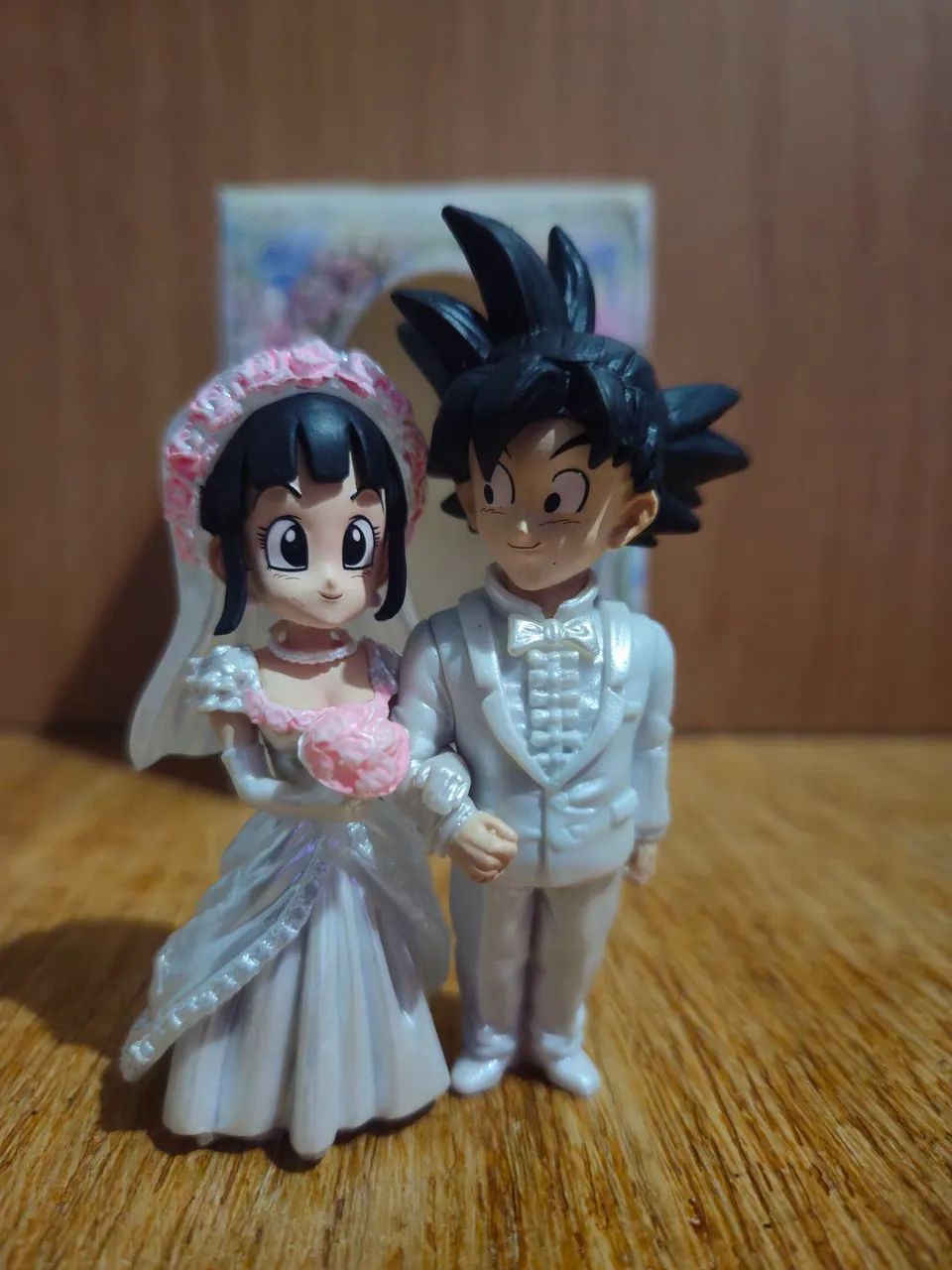 Action figure goku e chichi dragon ball - Foto 2