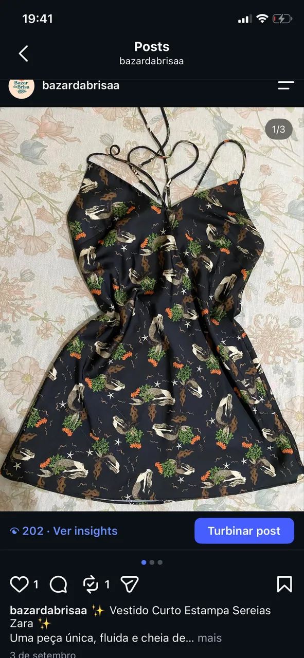 Vestido Zara