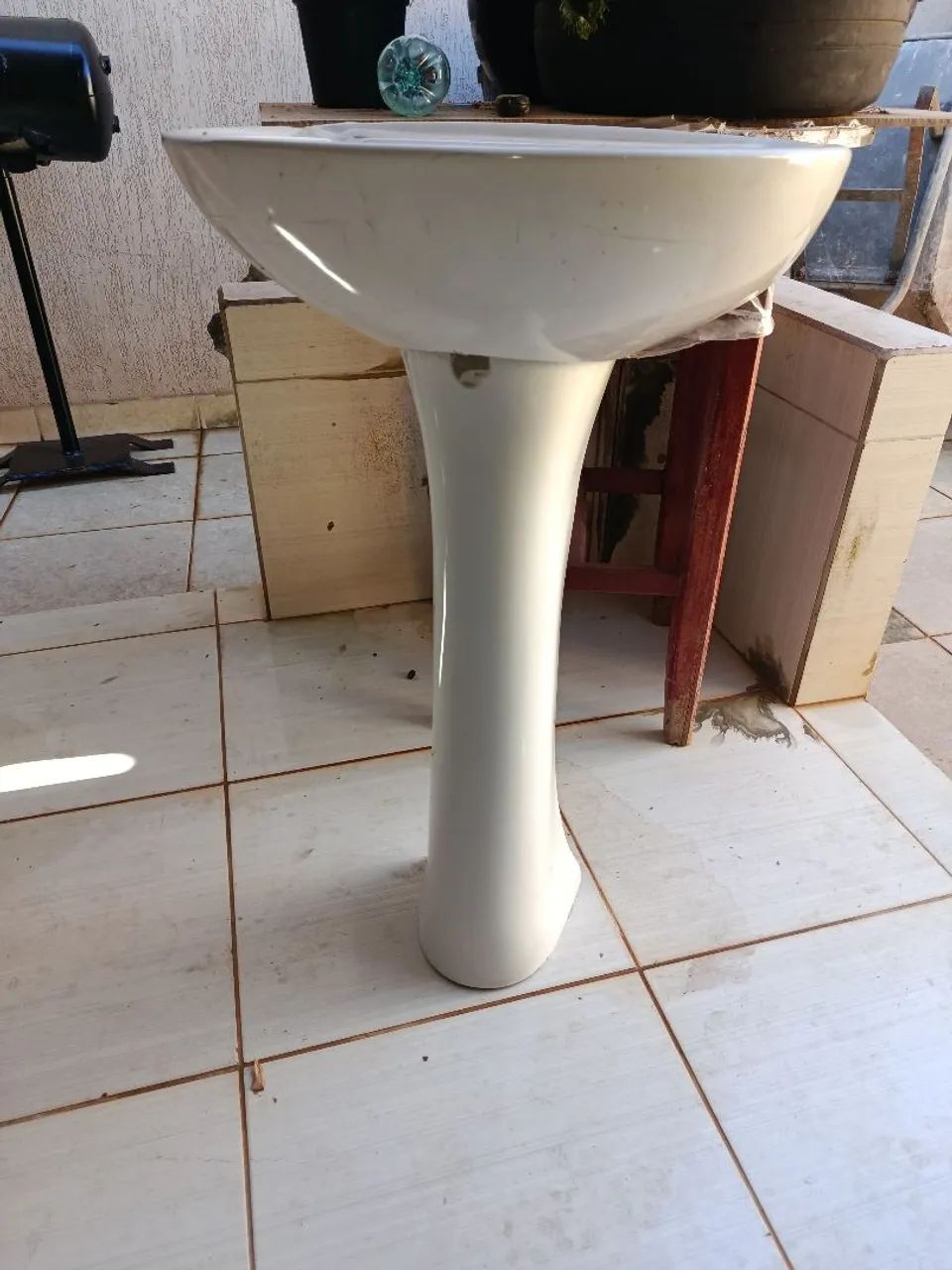 Vendo este lavatório com coluna - Foto 5