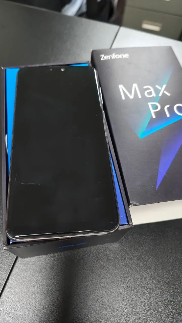 ASUS Zenfone Max Pro M2 + Caixa + Nota Fiscal