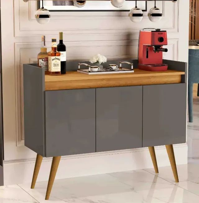 Buffet Gold com 3 portas