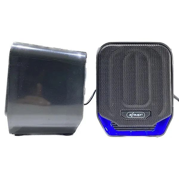Mini Caixa de Som Para PC 12W RMS - Knup - Foto 3