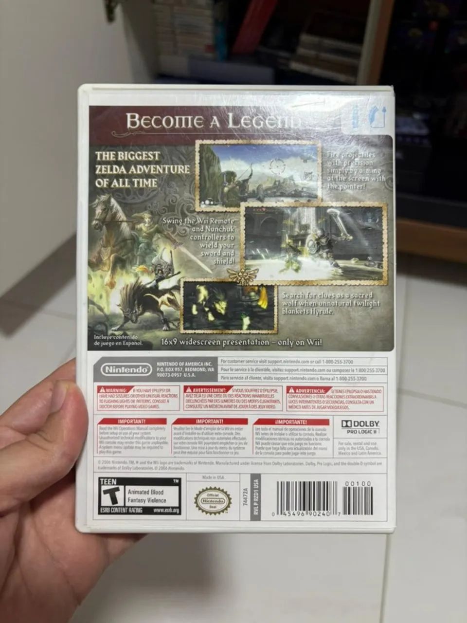 ZELDA TWILIGHT PRINCESS (Wii) - Foto 3