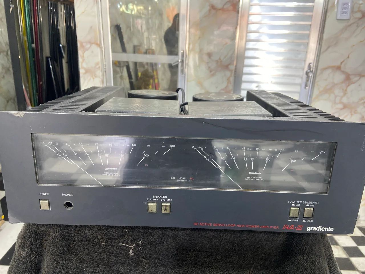 Amplificador power gradiente HA II