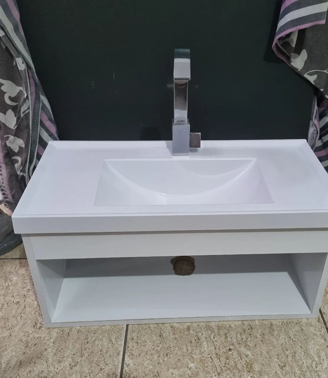 Gabine  de pia branco  - Foto 3