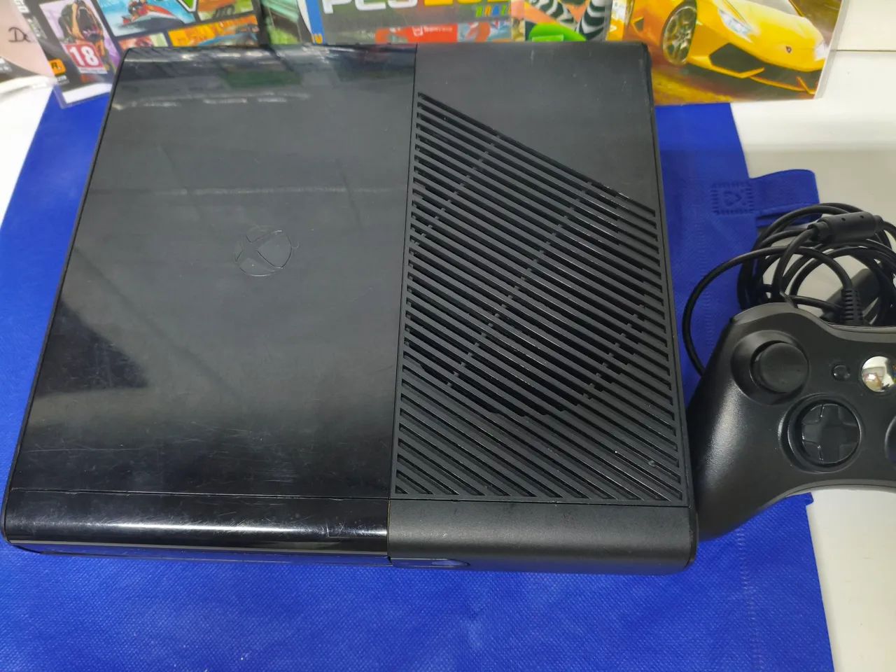 Xbox 360 com aurora e jogos - Foto 2