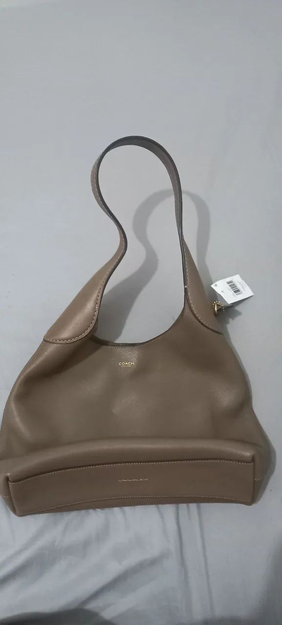Bolsa coach nova couro legítimo  - Foto 4