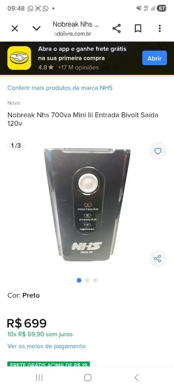 Transformador Nobreak Nhs  - Foto 4