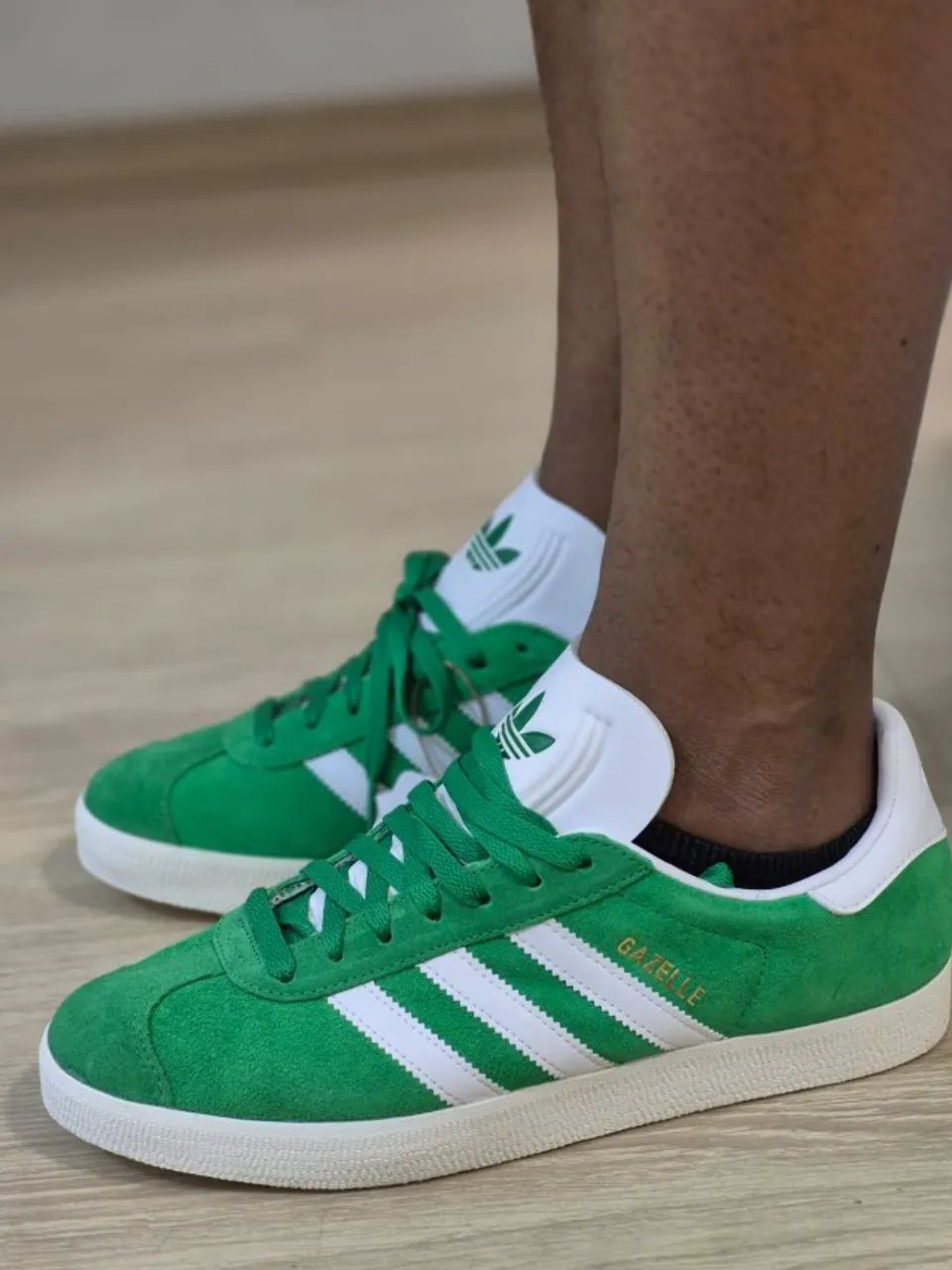 Adidas Gazelle Originals Verde Claro Tam. 42 e 43(NOVO) - Calçados