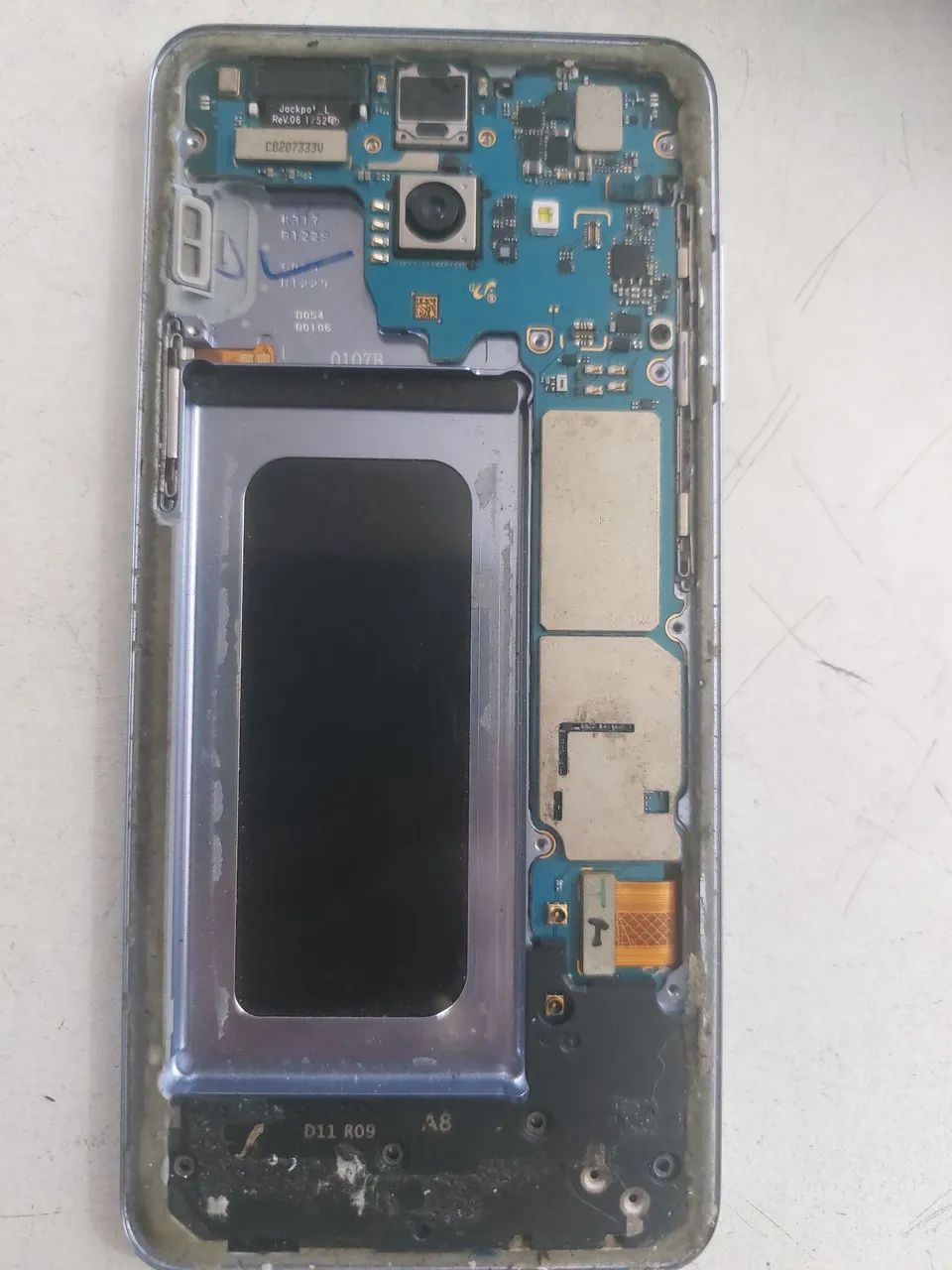 Placa e tela original Samsung A8