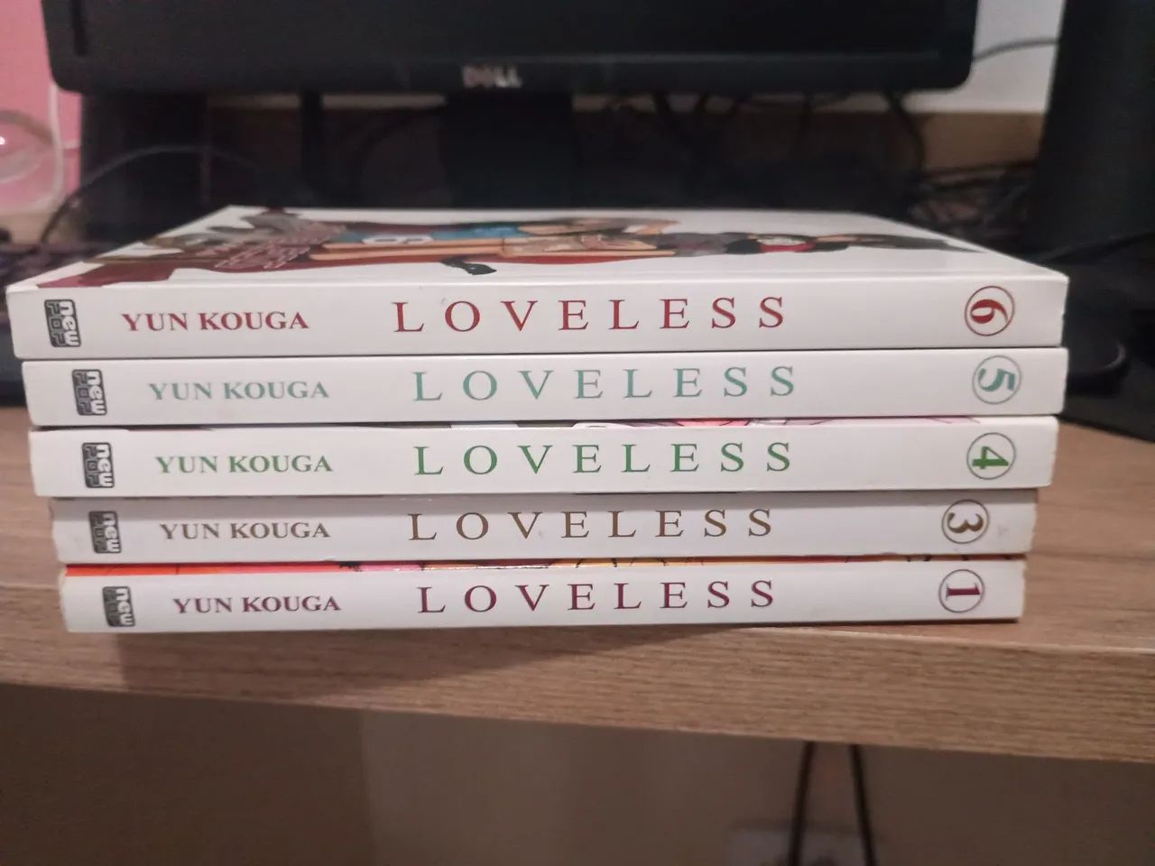 MANGA LOVELESS 1,3,4,5 E 6