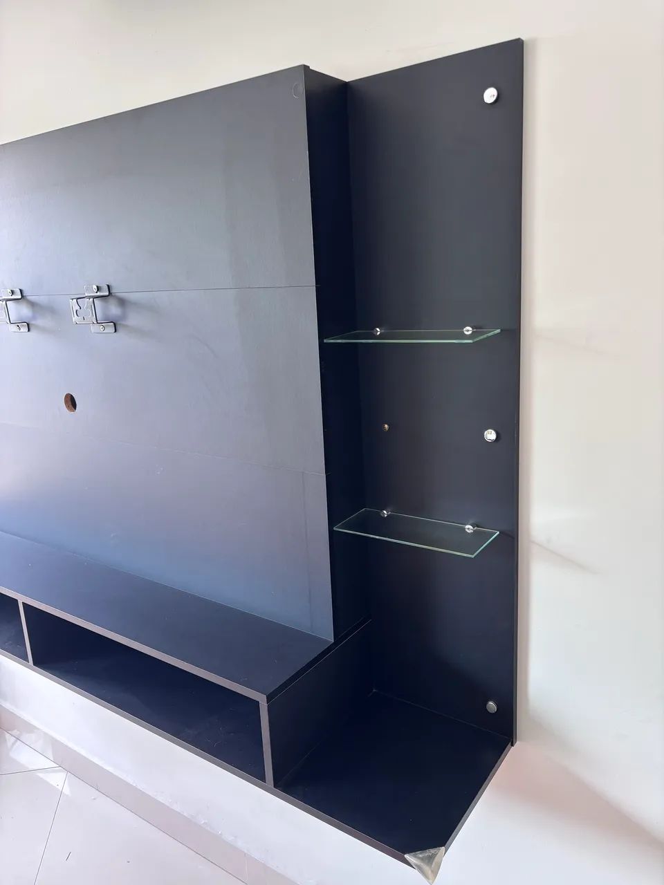 Painel para Televisão até 60 polegadas preto - Foto 3