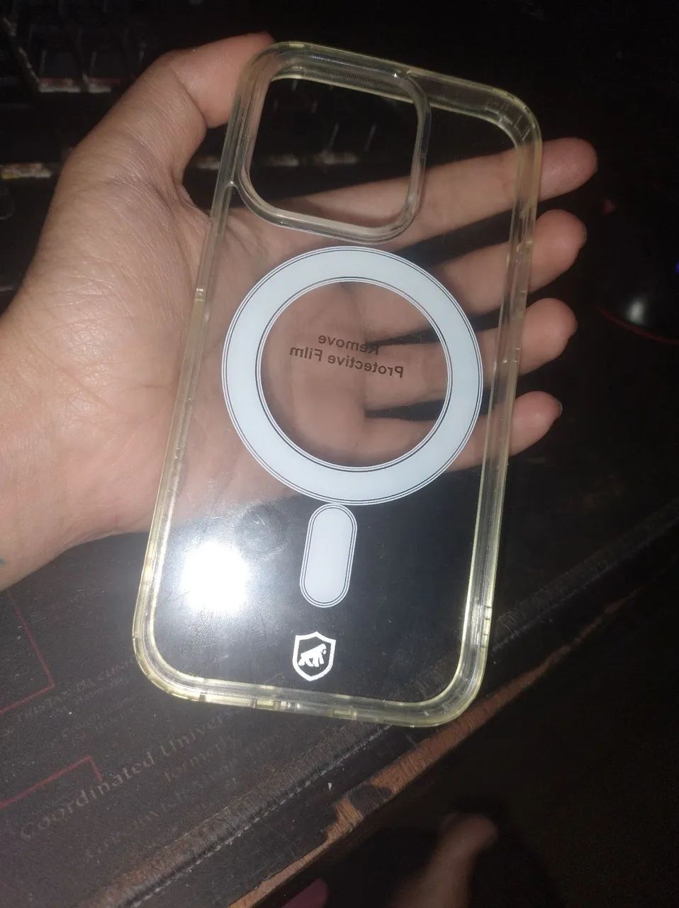 Capa Magnética Transparente para iPhone - Foto 2