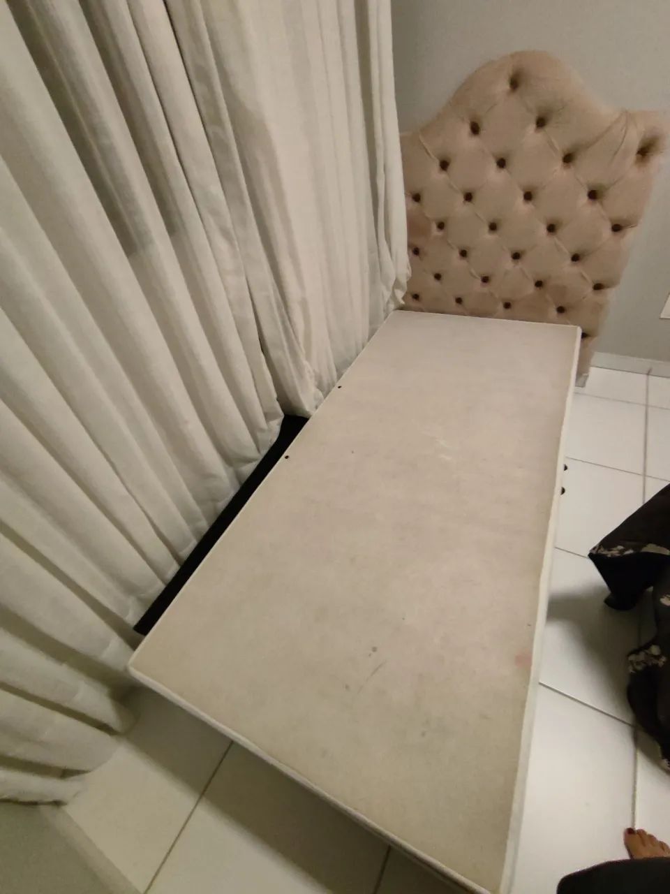 Cama box + cabeceira 