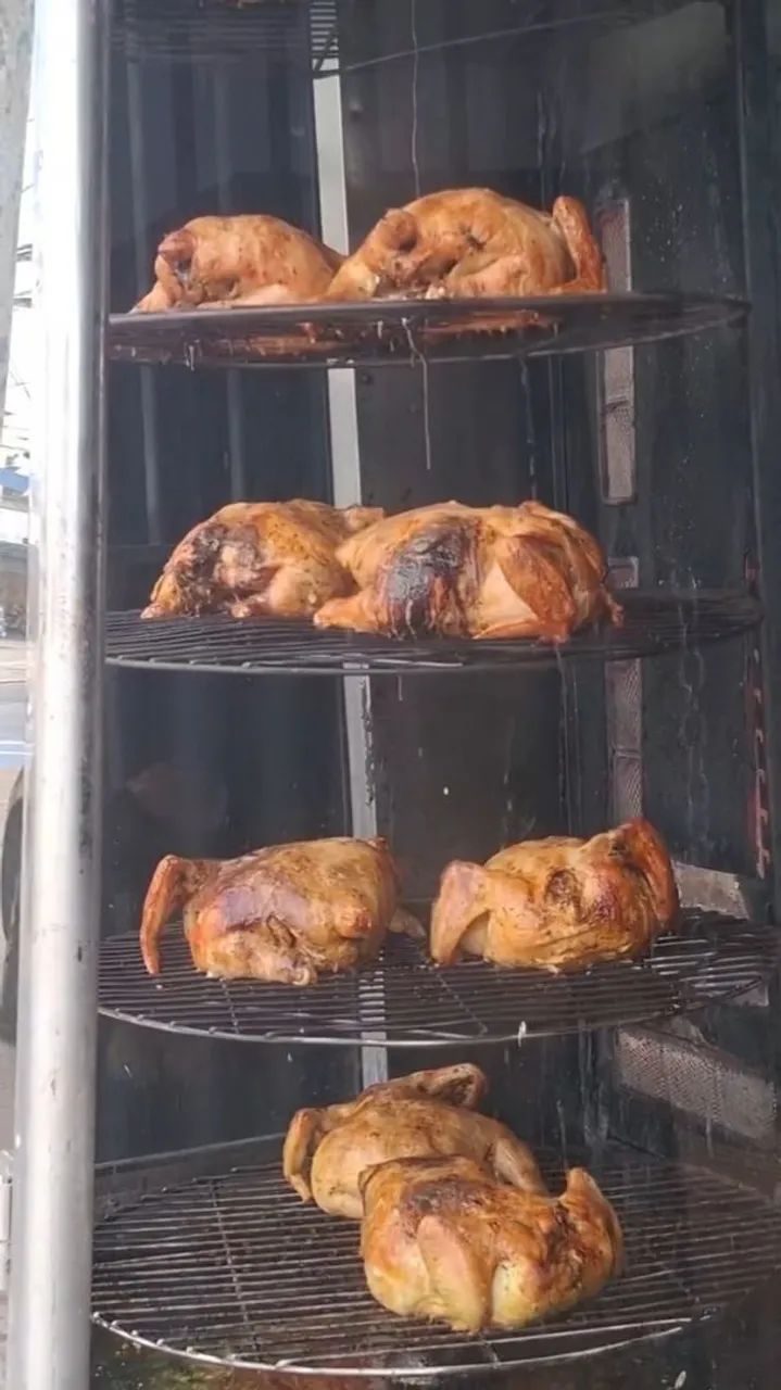 Máquina assar frango 