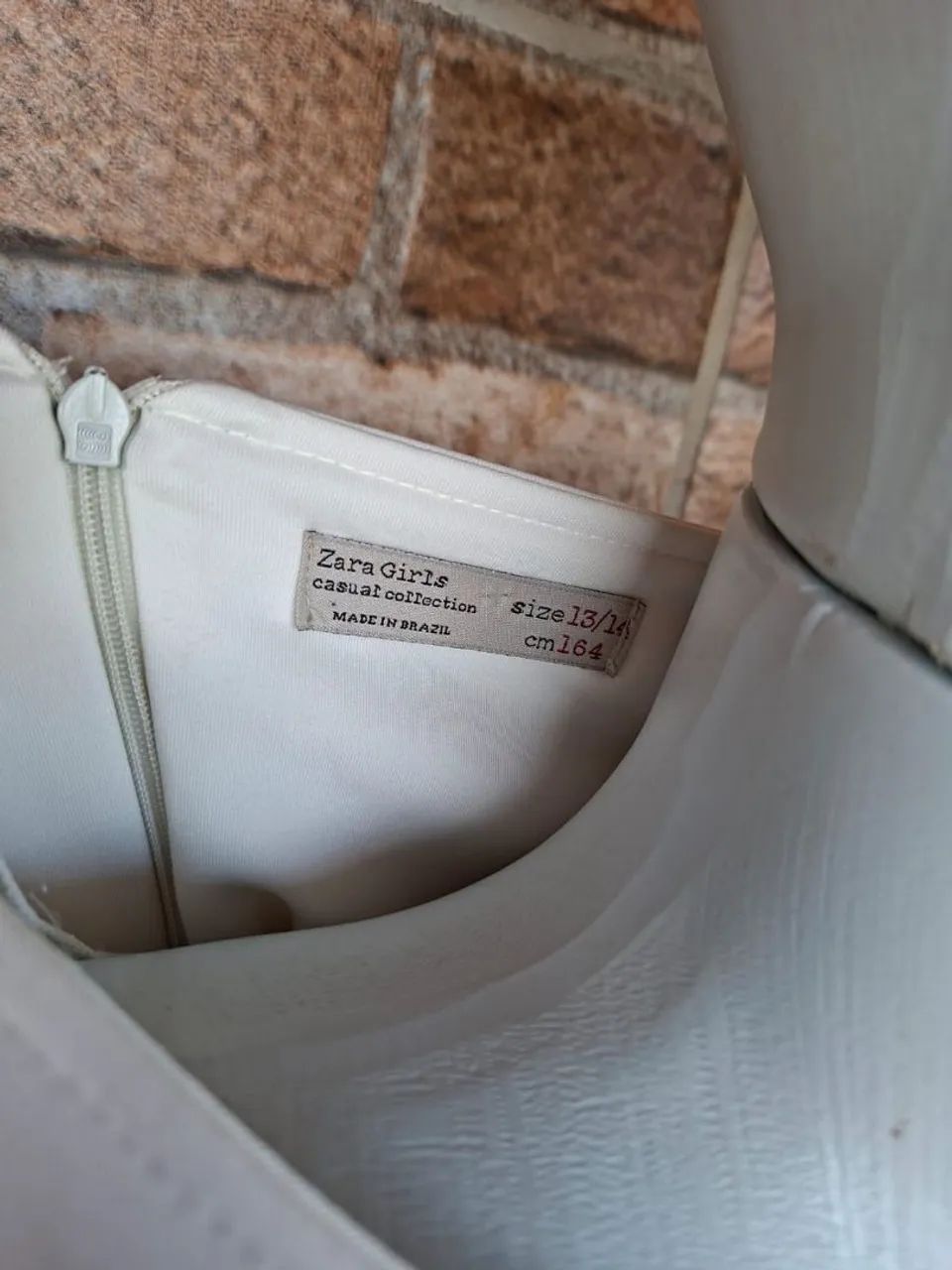 Vestido Zara Girls branco - Foto 2