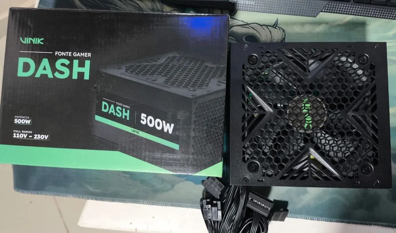 Fonte gamer 500w