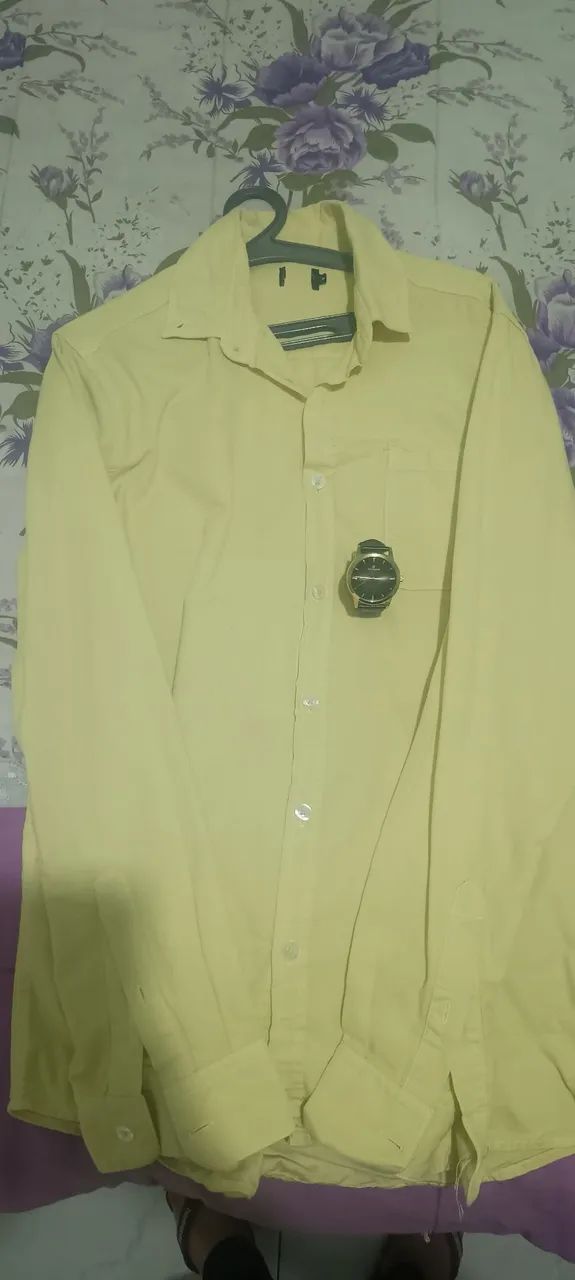 Camisa+ relógio