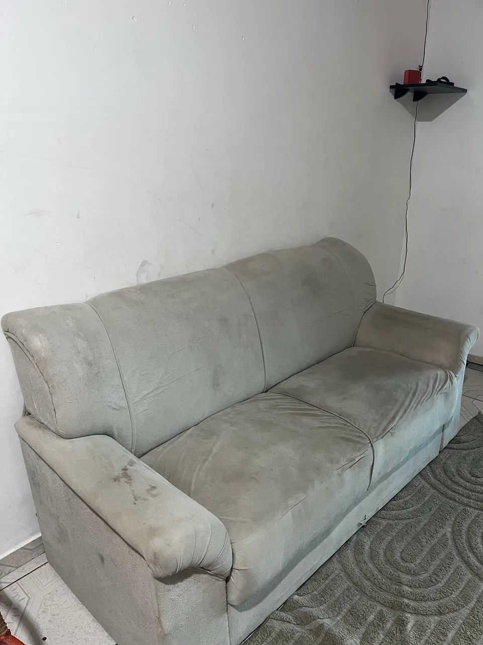 Sofá 2 lugares 200 reais  - Foto 3