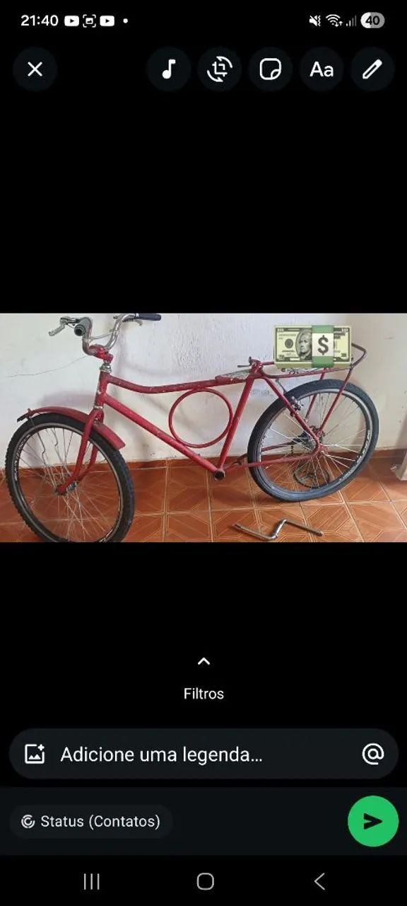 Barra circular  vendo ou TROCO  - Foto 2