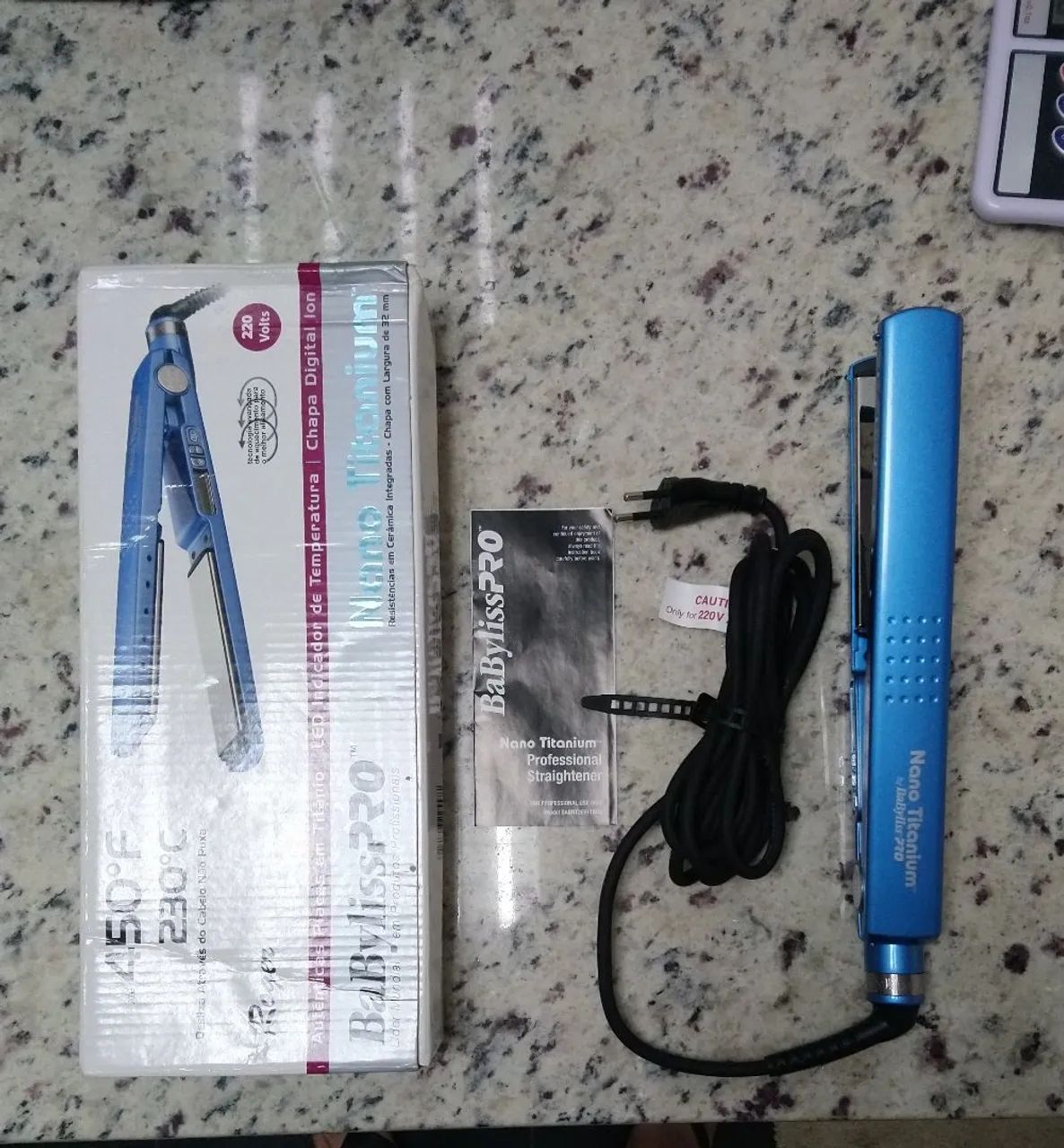 Chapinha/Prancha de cabelo Babyliss PRO  - Foto 2