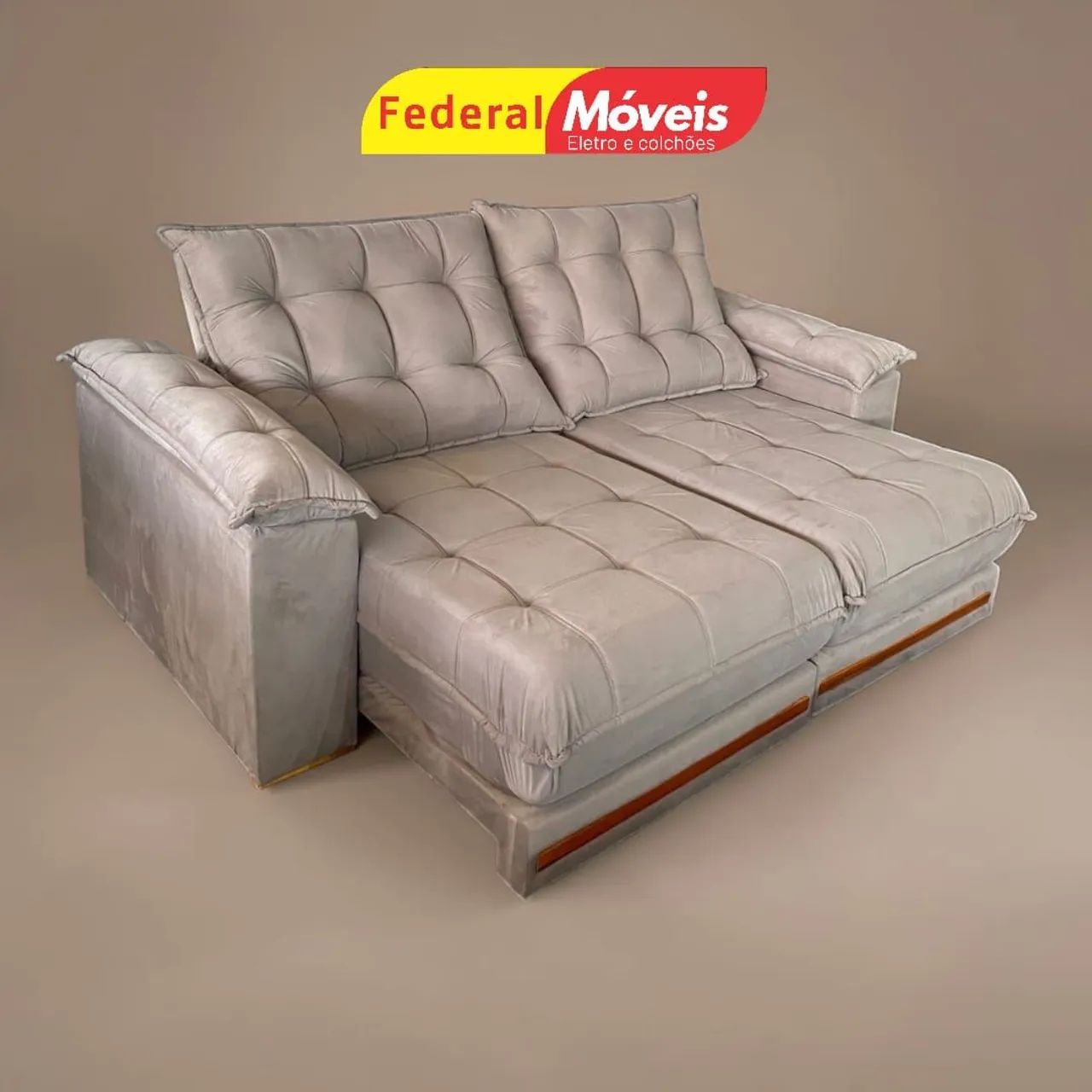 Sofá Retrátil em Promoção 2,30m 30cm de Pillow - Mega Oferta! - Foto 2