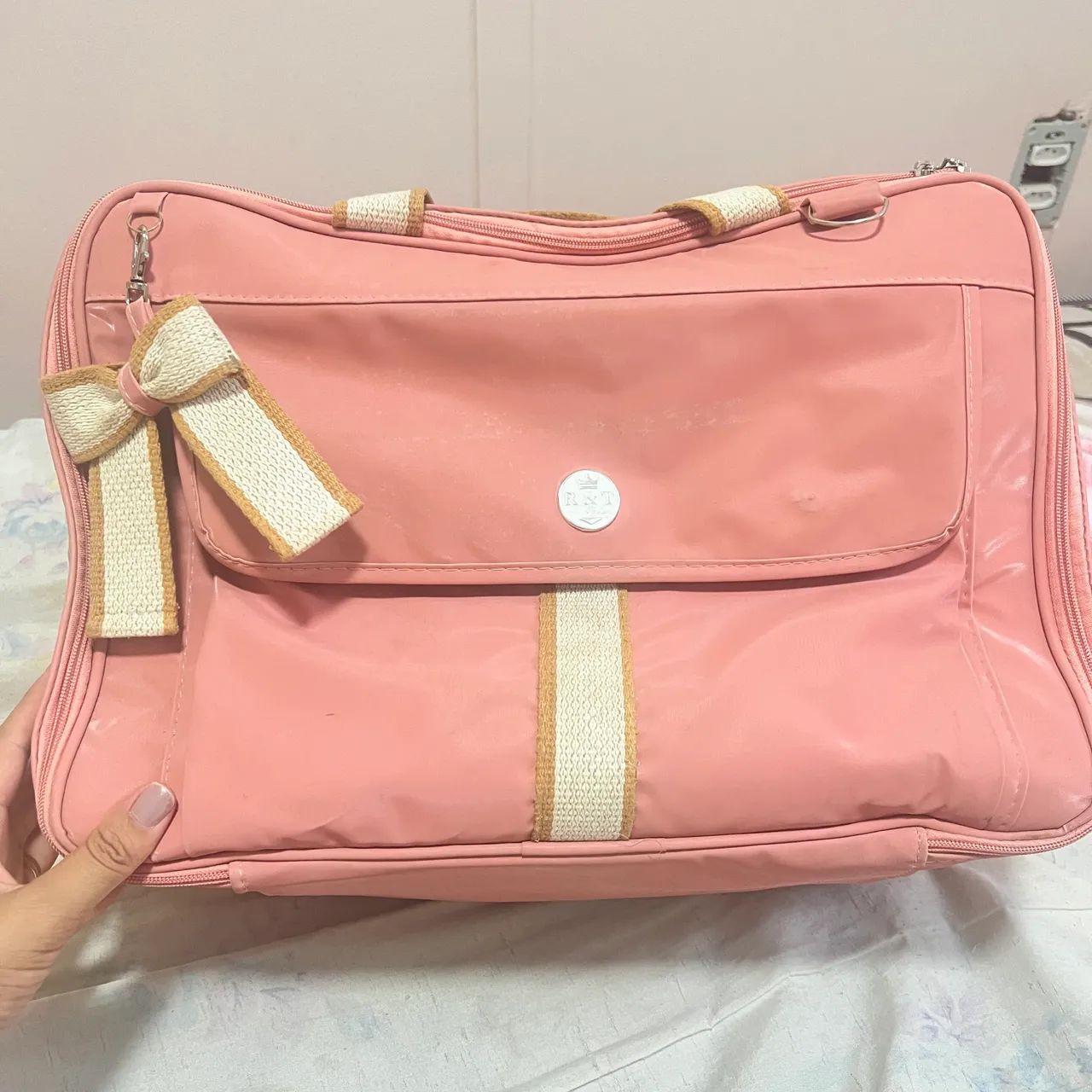 Kit mala e bolsa maternidade 