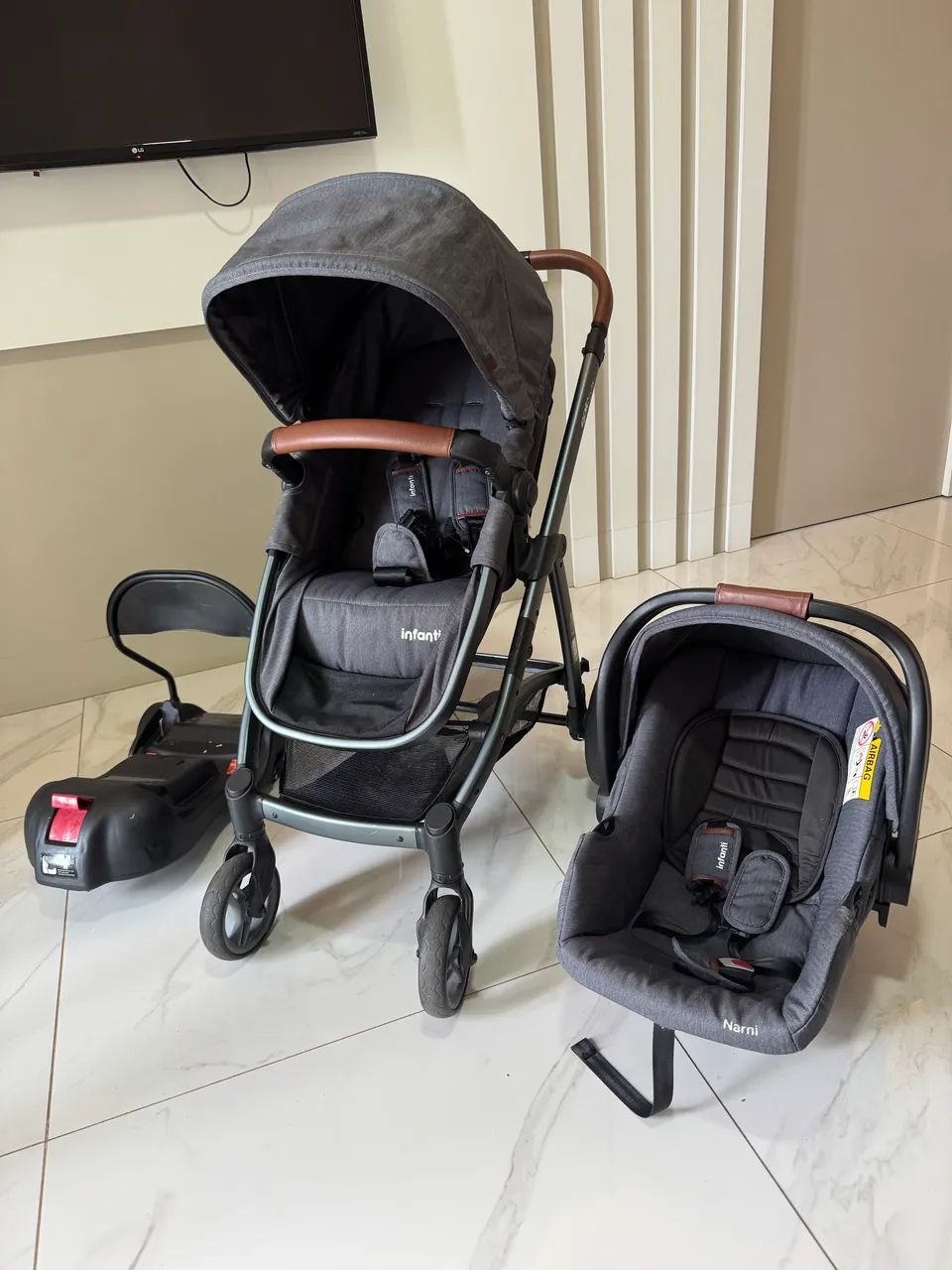 Carrinho de Bebe Infanti - Foto 4