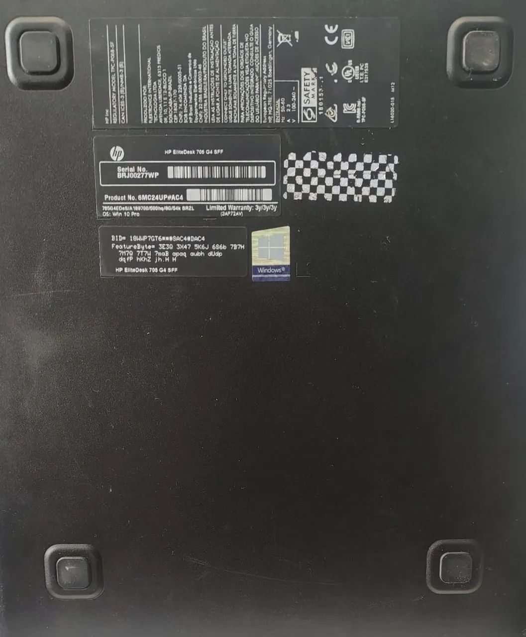 Desktop HP EliteDesk 705 G4 - Foto 3