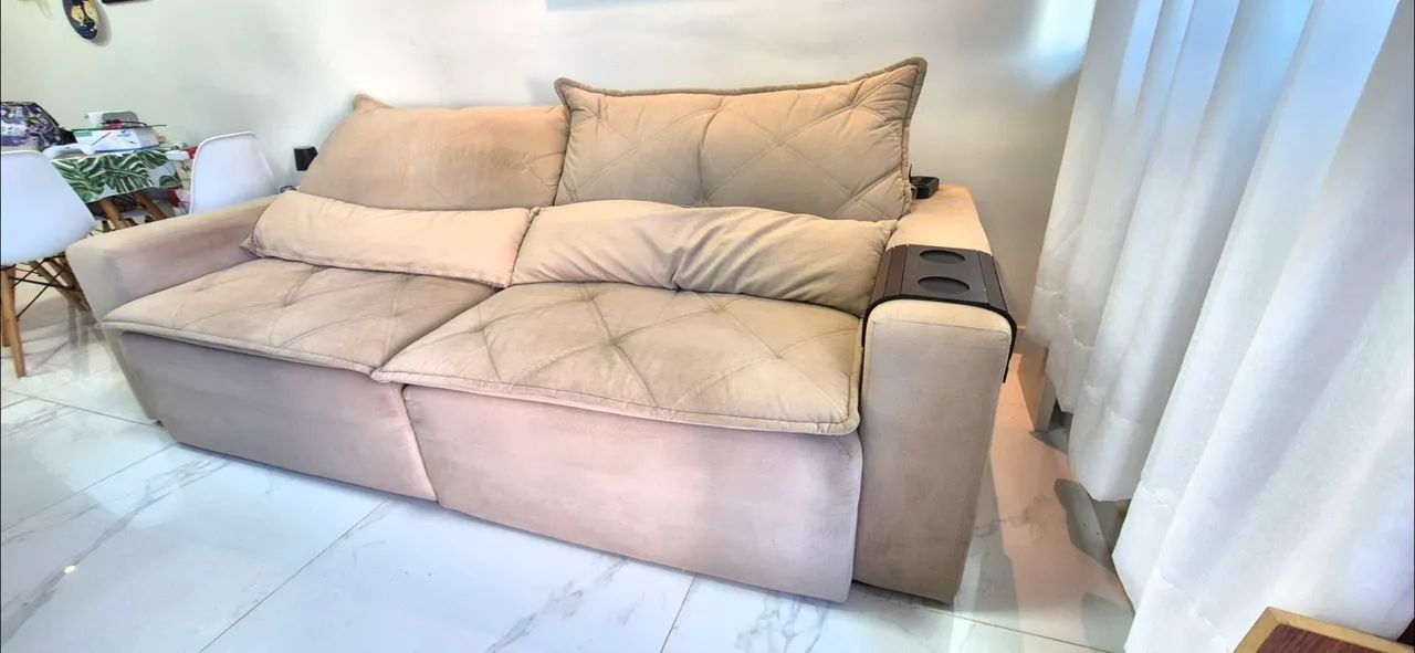 Vende-se sofá 4 lugares - Foto 3