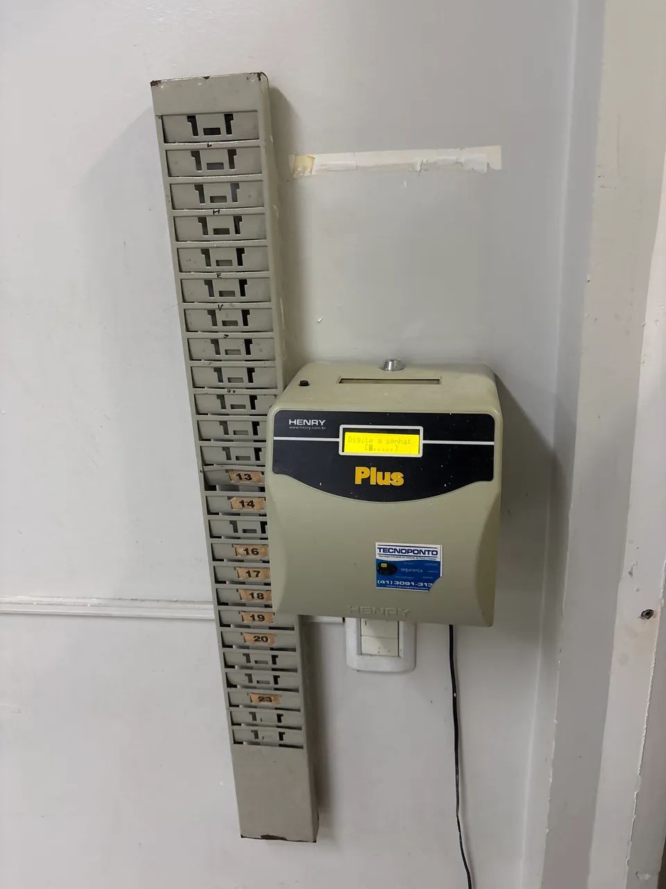 Relógio ponto cartográfico 