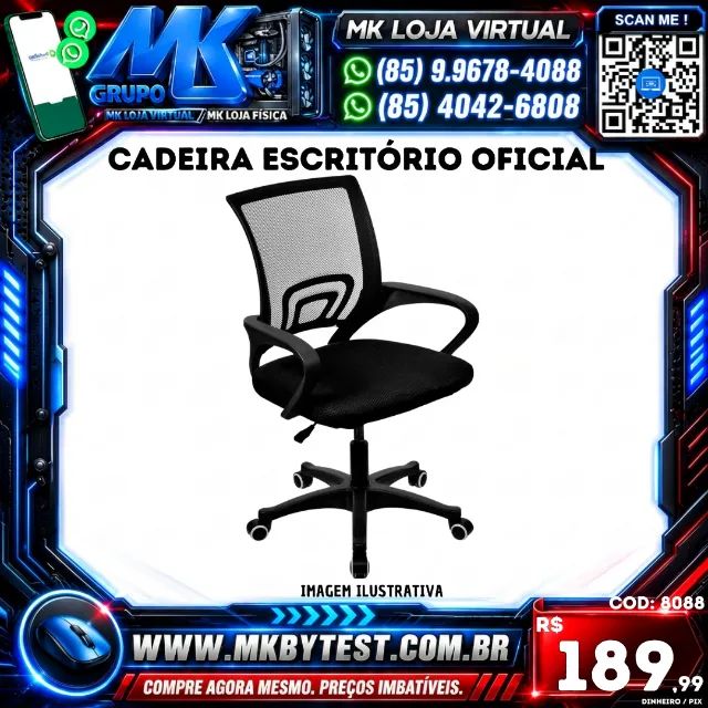 Cadeira Escritório Oficial