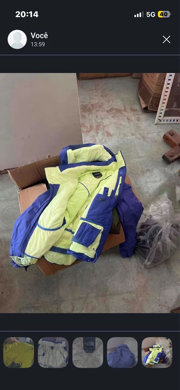 Jaqueta feminina ?the north face?