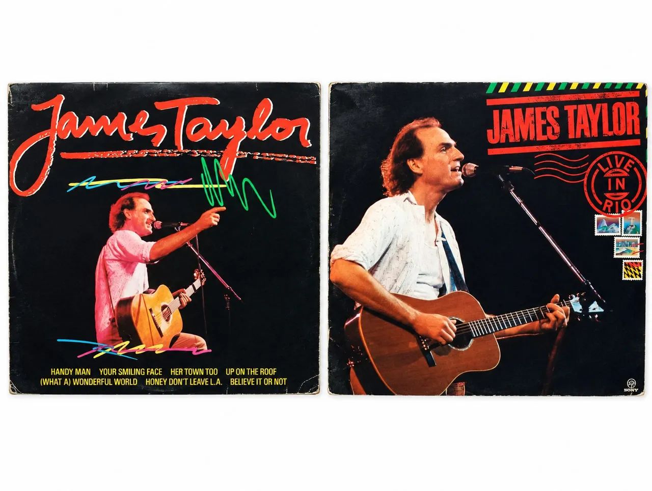 2 álbuns lps vinil James Taylor 