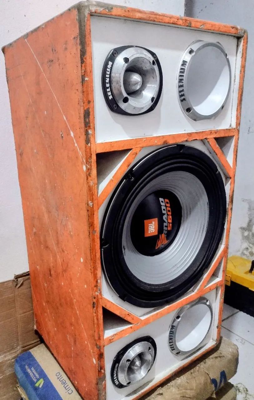 CAIXA TRIO SUB "15" COM 3.500 RMS TOTAL  - Foto 2