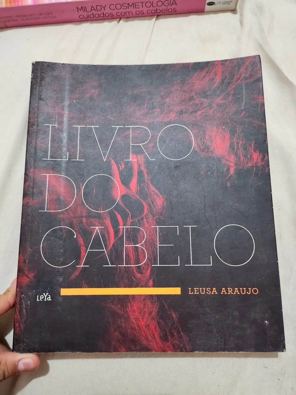 Livros de cabelo/cabeleireiro 