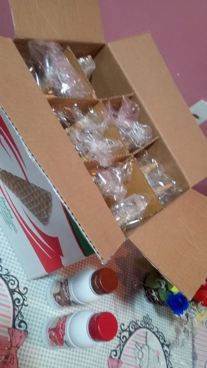 Caixa de casquinha biju doce com 225 unidades - Foto 3