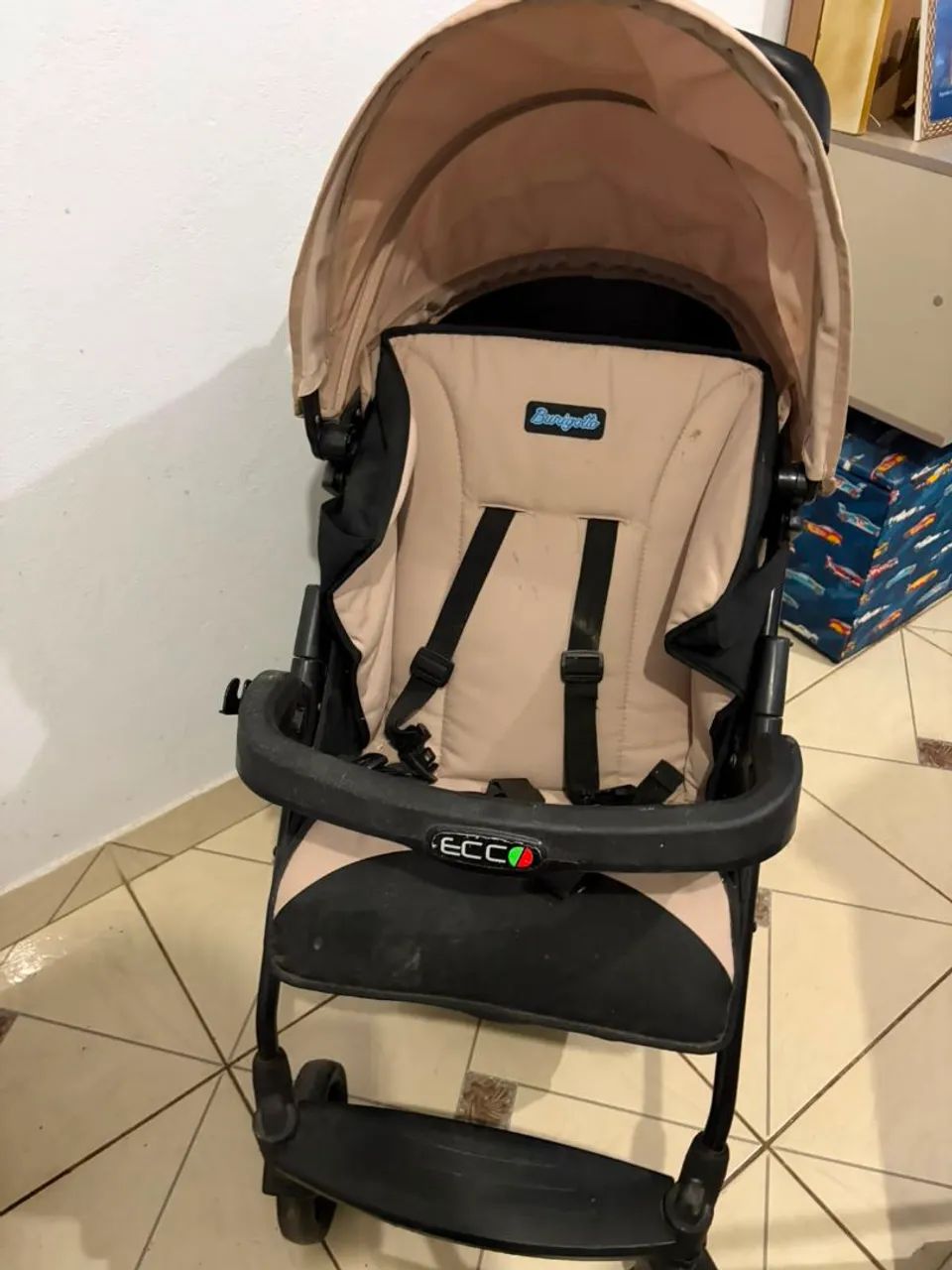 Carrinho de bebê. Pouco usado.  - Foto 2