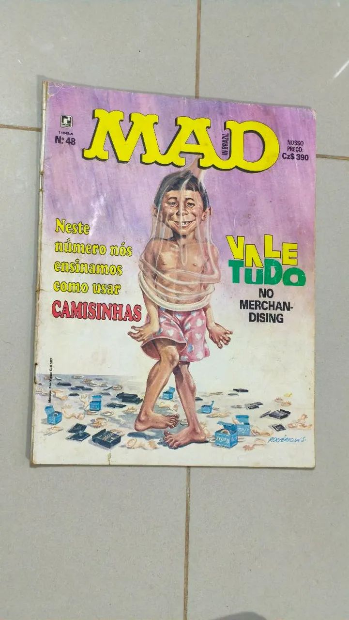 Revista MAD número 48 - Editora Record